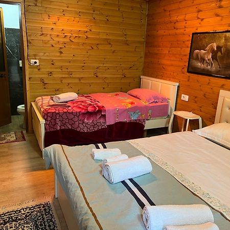 Bujtina Uji I Panjes, Log Cabins Dukat エクステリア 写真