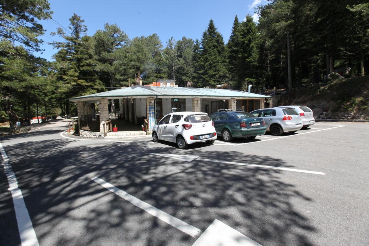 Bujtina Uji I Panjes, Log Cabins Dukat エクステリア 写真