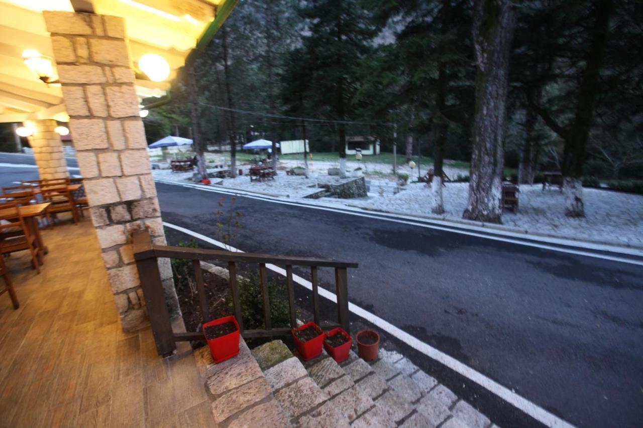 Bujtina Uji I Panjes, Log Cabins Dukat エクステリア 写真