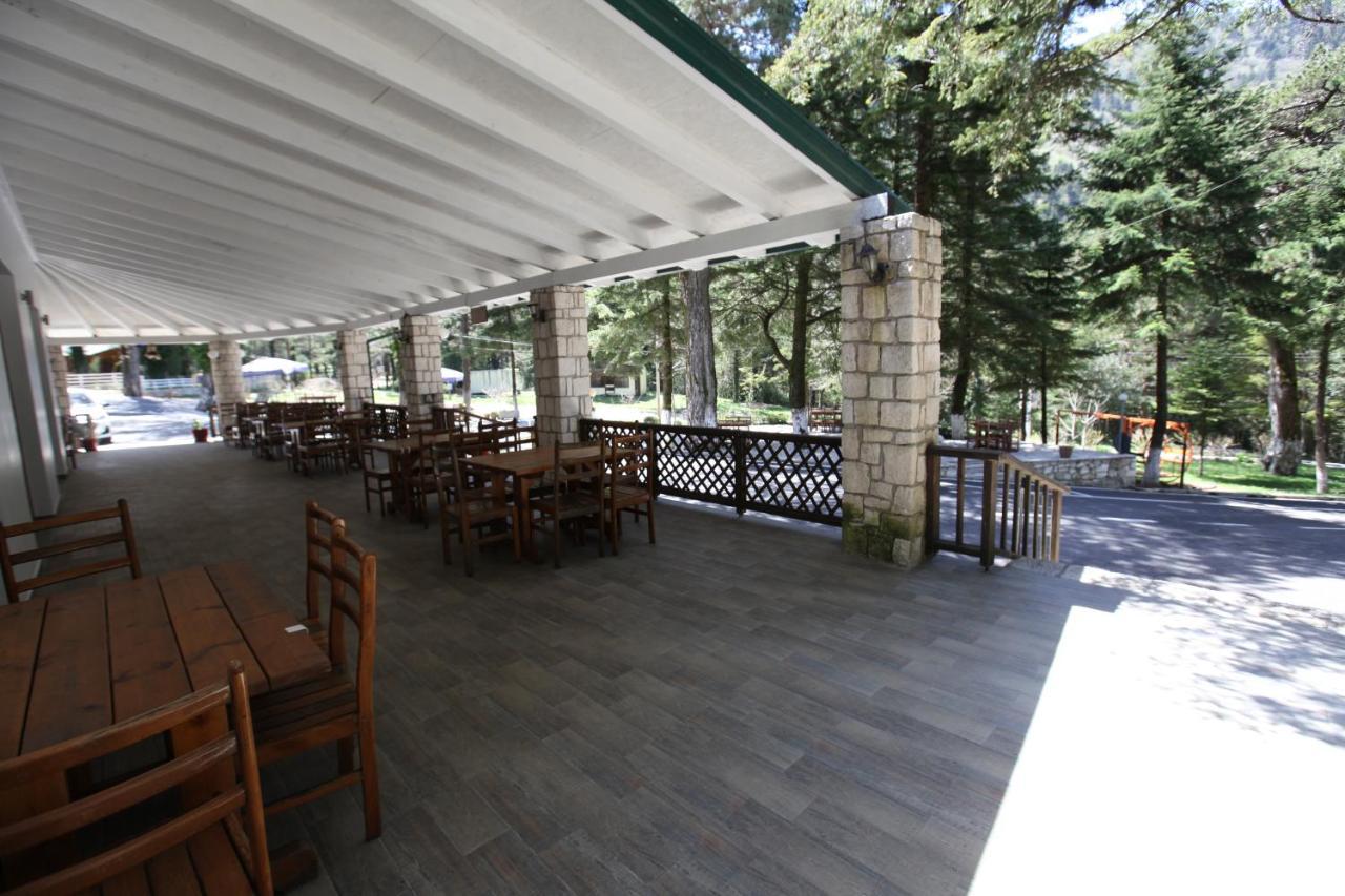 Bujtina Uji I Panjes, Log Cabins Dukat エクステリア 写真