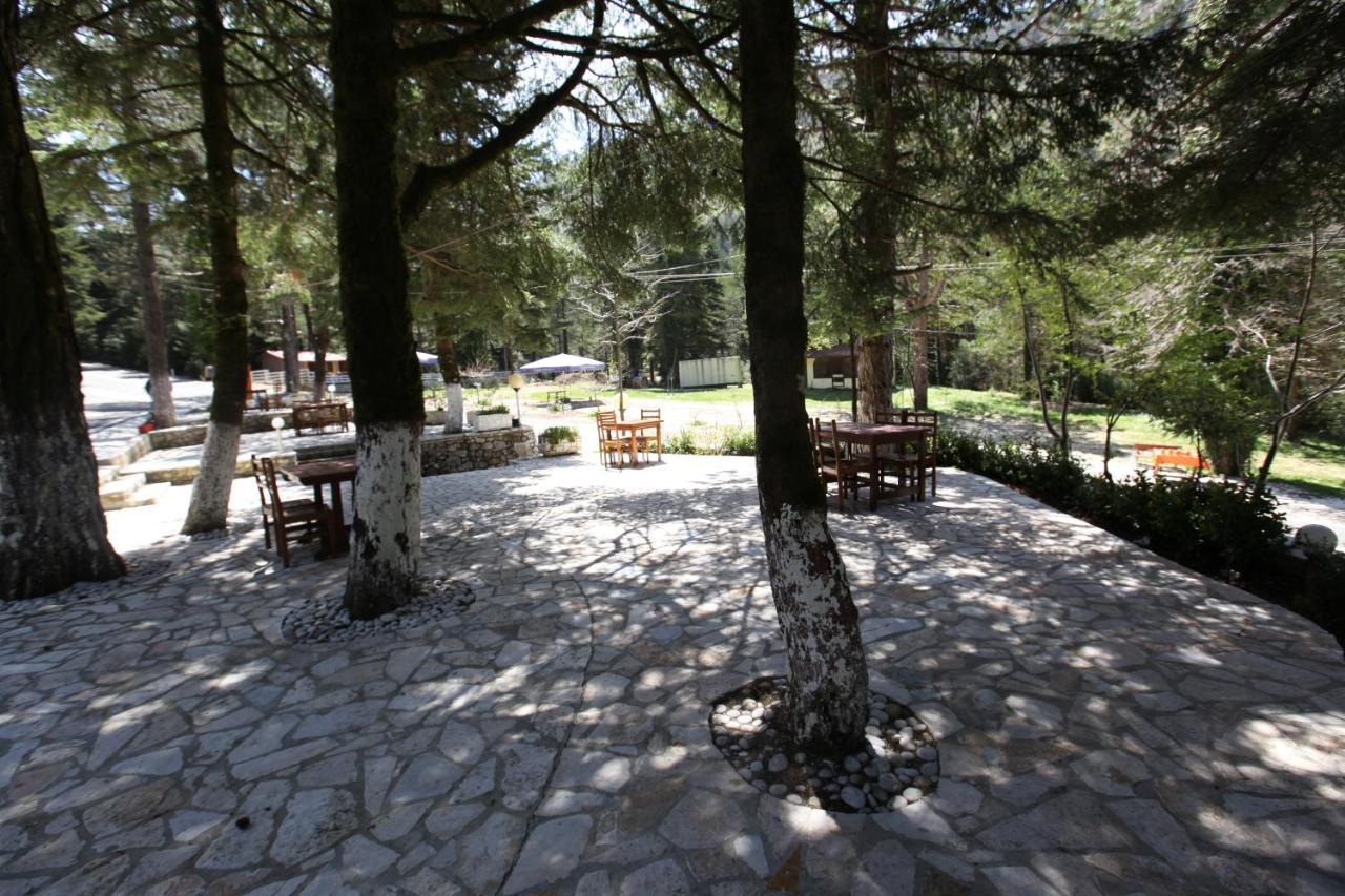 Bujtina Uji I Panjes, Log Cabins Dukat エクステリア 写真